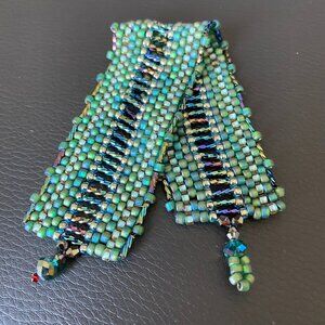 7" Beaded Bracelet - One of a Kind Handmade